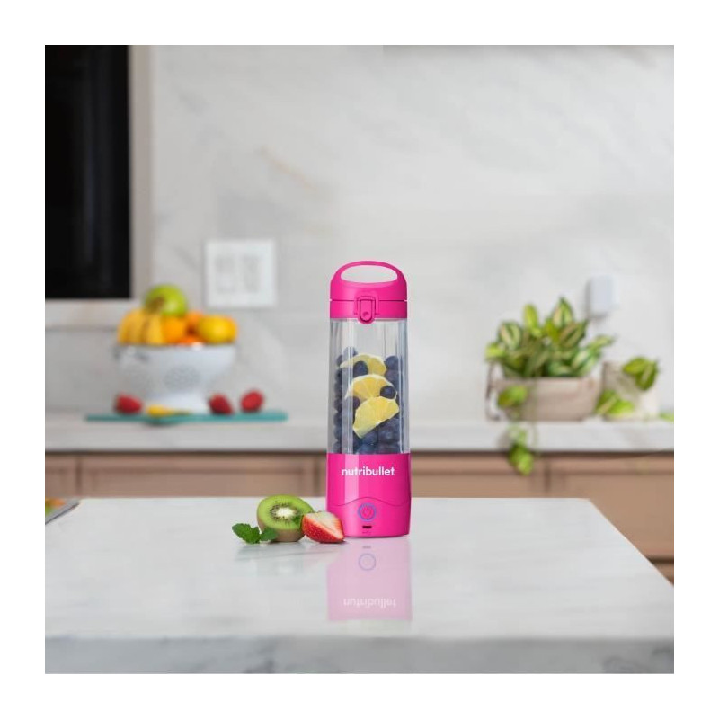 Portable blender - NutriBullet - NBP003MA - 70W - 0.475L - Pink - 1 bo