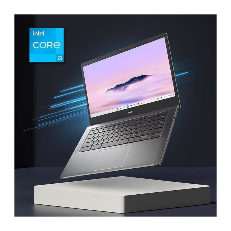 Acer Laptop PC - Chromebook Plus CB514-4HT-30AF - Chrome OS - 14 FHD I