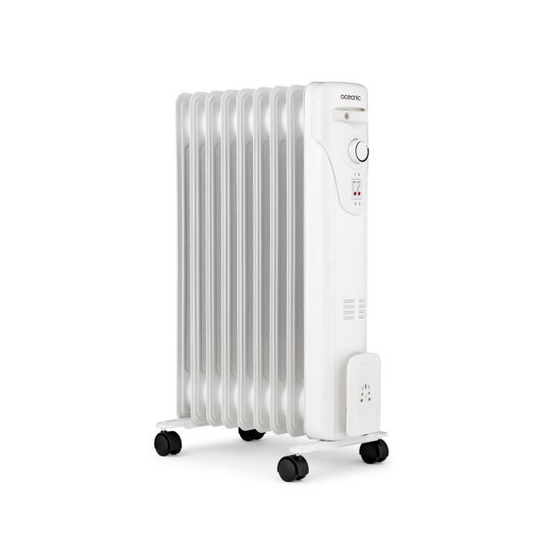 Electric oil bath radiator - 2000 watts - Oceanic - 3 powers - 9 eleme