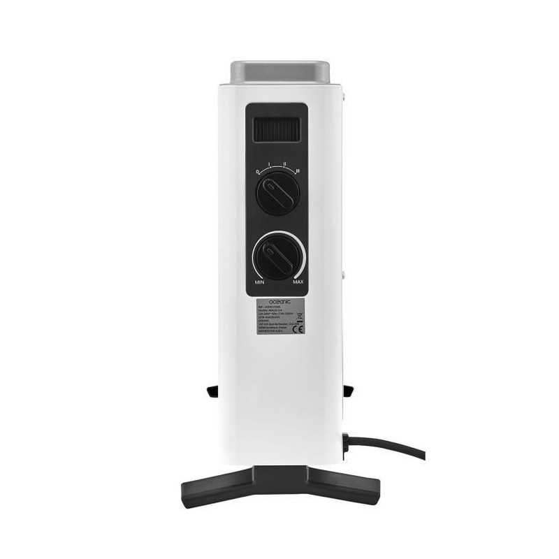 Electric convector heater 2000W OCEANIC - 3 powers - Mobile - White