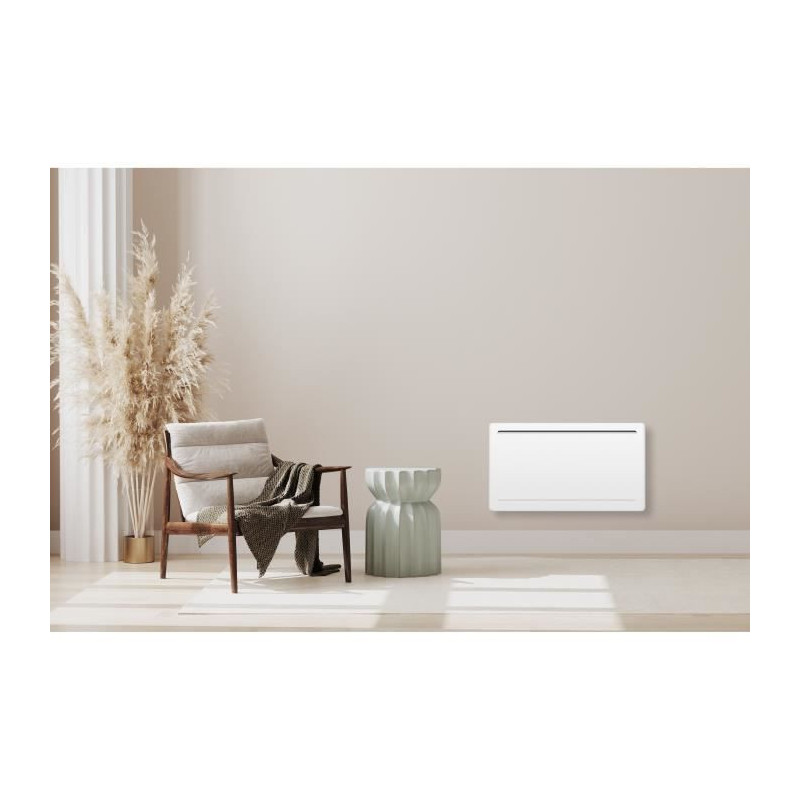 Fixed electric radiator with dry ceramic inertia 1500W OCEANIC Rubis -