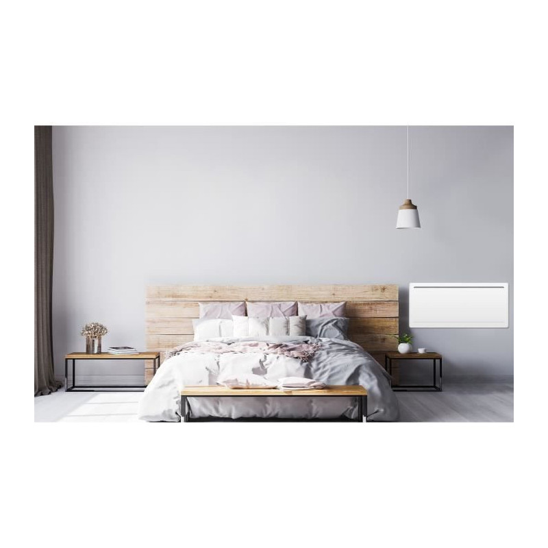 Fixed electric radiator with inertia Ceramic drying 2000W Oceanic Rubi