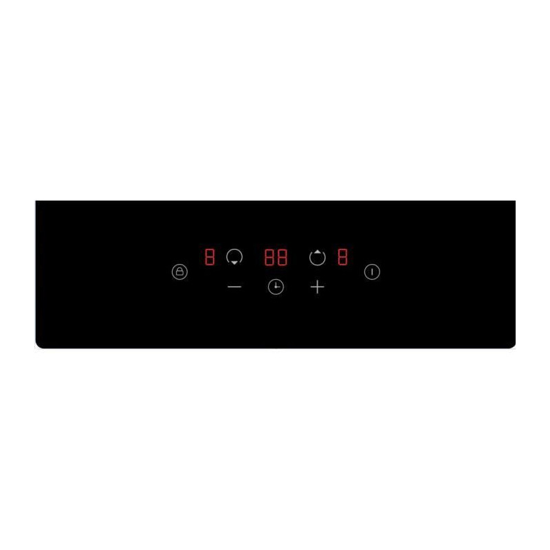 Oceanic Domino Built -in black induction