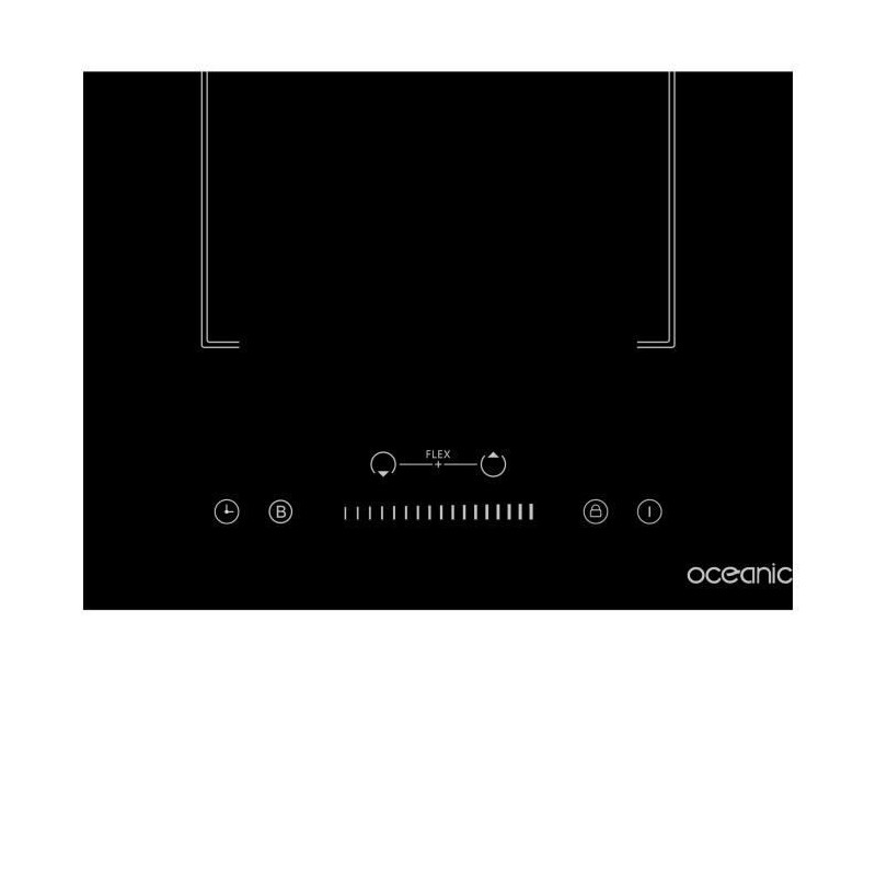 Built-in induction domino - OCEANIC - OCEATI2Z2BF - Flex 2 burners - 3