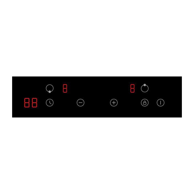 Oceanic ceramic hob Oceanic 2 fireplaces L52 x P29 cm Oceatv2zse9