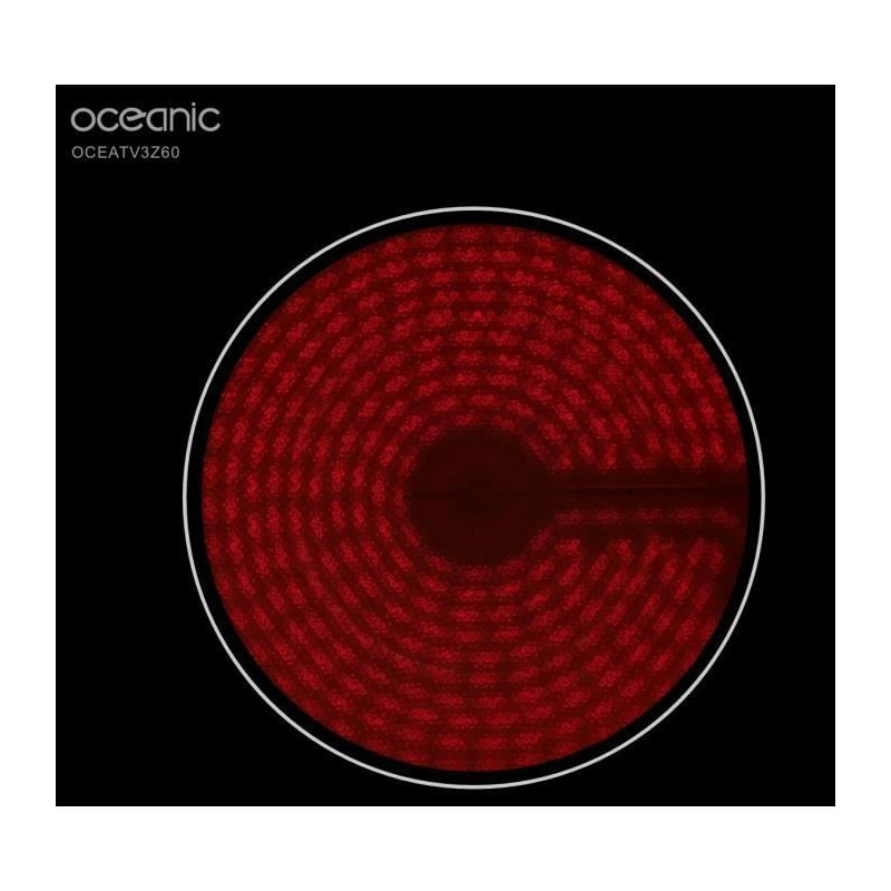 OCEANIC 3-zone ceramic hob - 5200W - width 60 cm