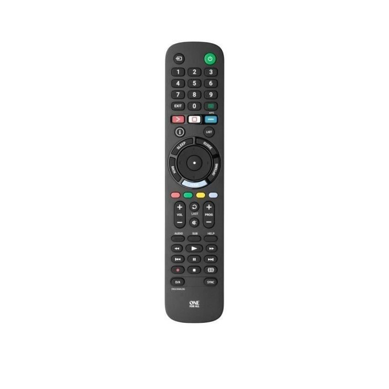 ONE FOR ALL URC4912 - Replacement remote control for Sony TV