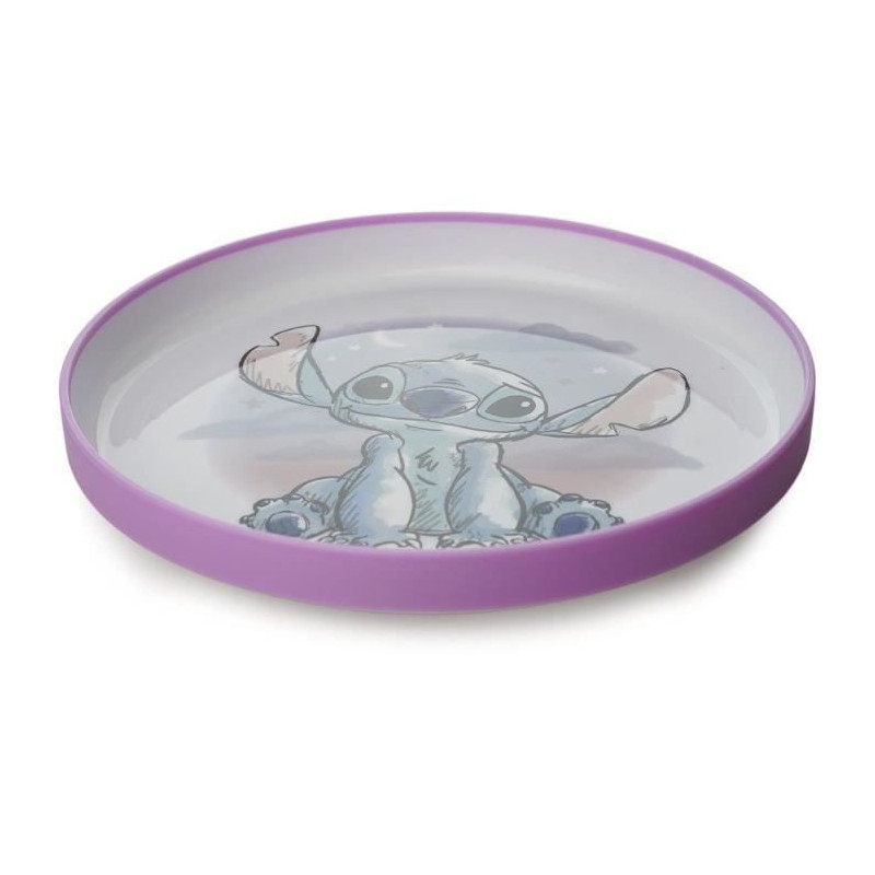 LILO and STITCH 3-PIECE MEAL SET: NON-SLIP CUP + BOWL + PLATE