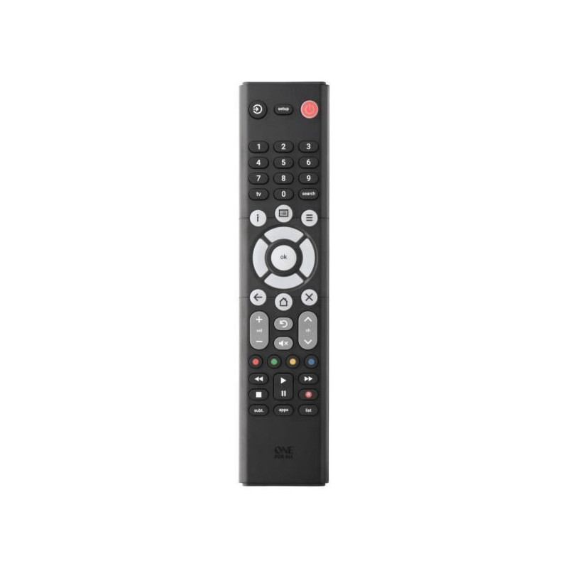 Universal remote control ONE FOR ALL - URC1212 – Essence Basic TV