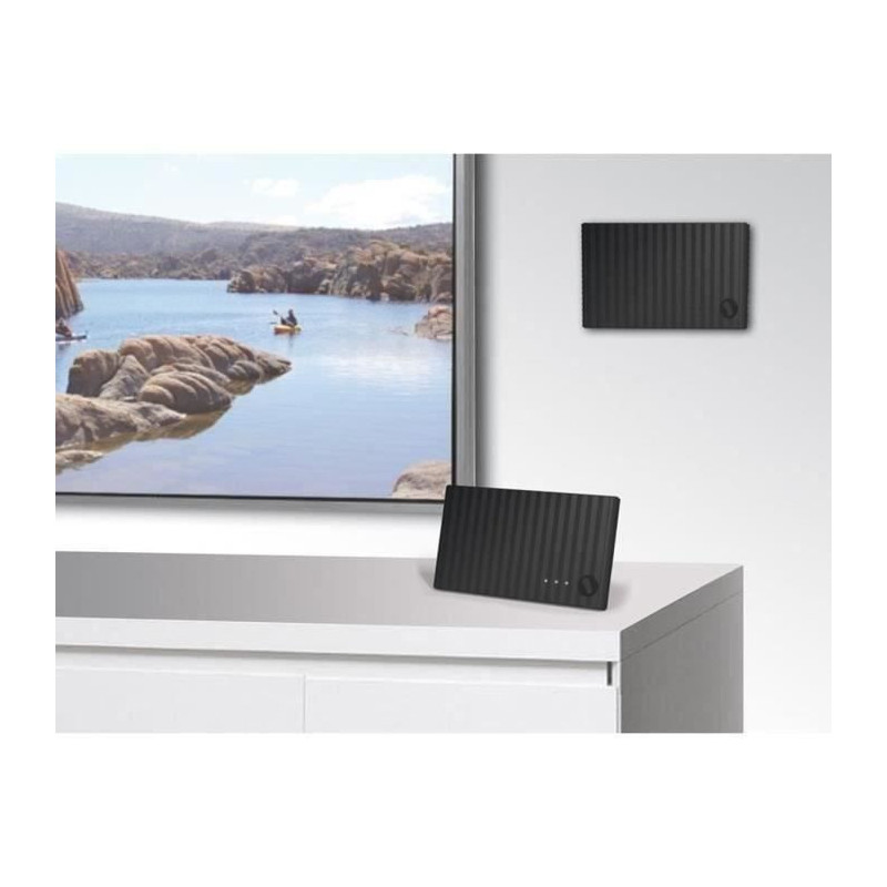 Amplified indoor antenna - ONE FOR ALL - With 25 km reception range -