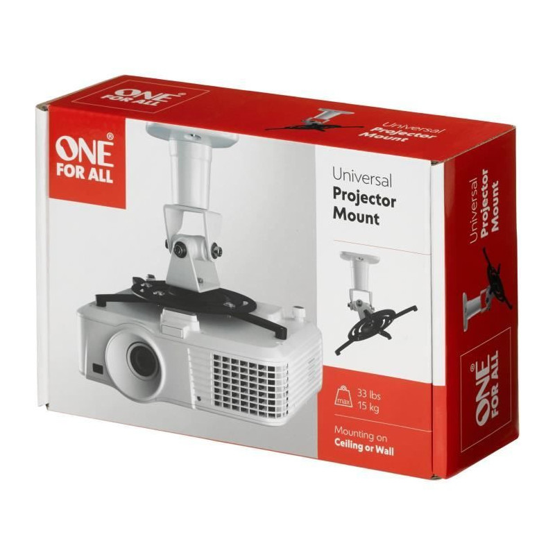 ONE FOR ALL WM5320 Projector wall / ceiling mount - Up to 15 kg