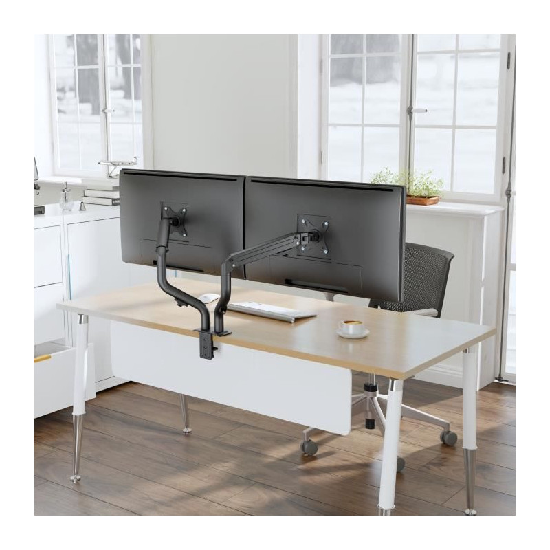 Double articulated arm - OPLITE - MT10 - Black
