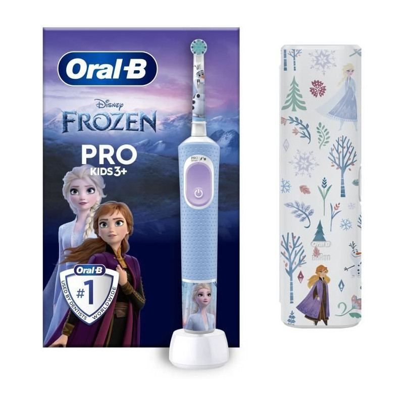 Oral B VITALITY Pro Kids Frozen Electric Toothbrush + Case