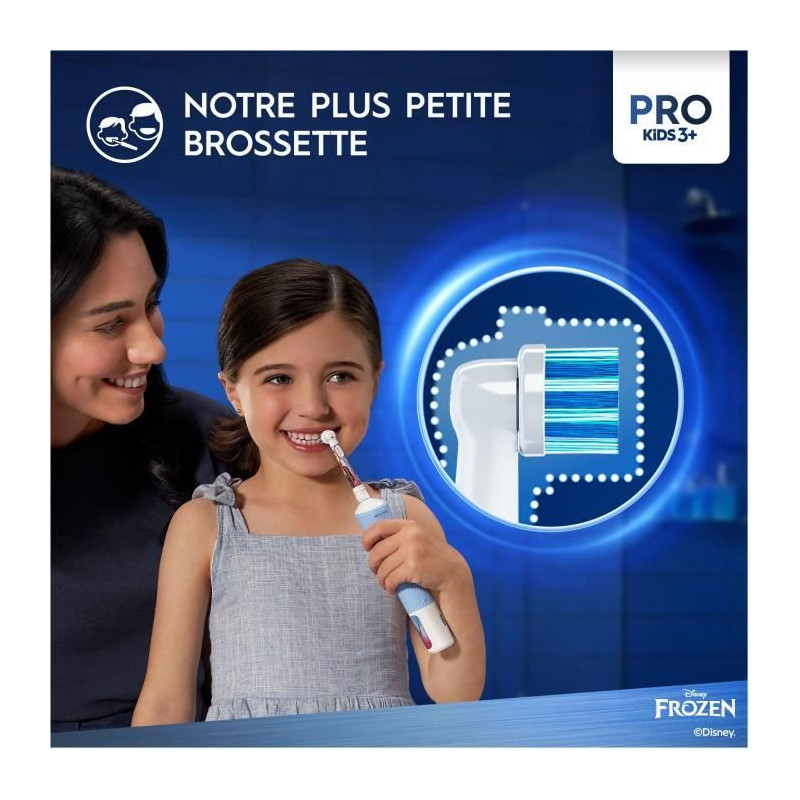 Oral B VITALITY Pro Kids Frozen Electric Toothbrush + Case