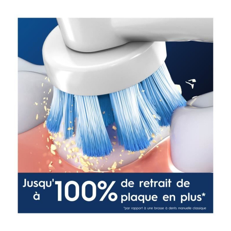 Oral-B Pro Sensitive Clean Toothbrush Heads, Pack of 3 Units