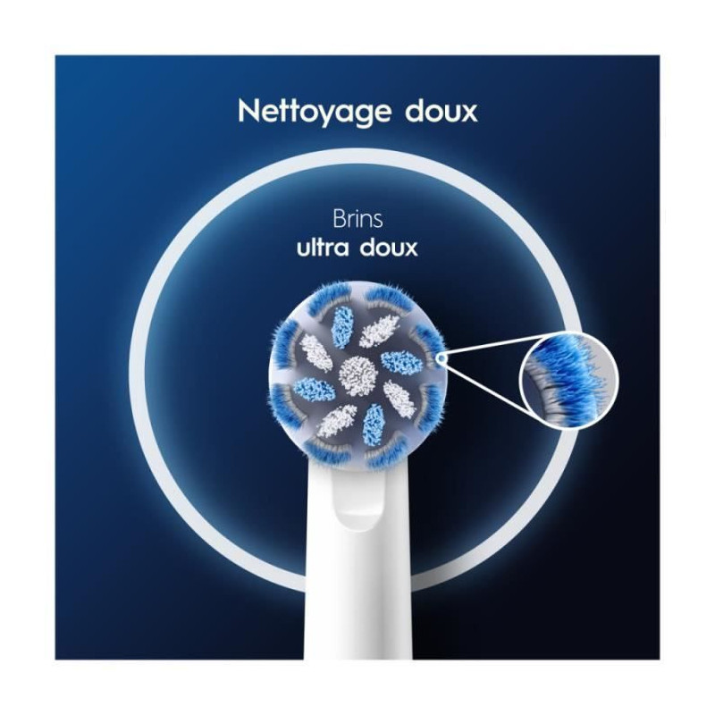 Oral-B Pro Sensitive Clean Toothbrush Heads, Pack of 3 Units
