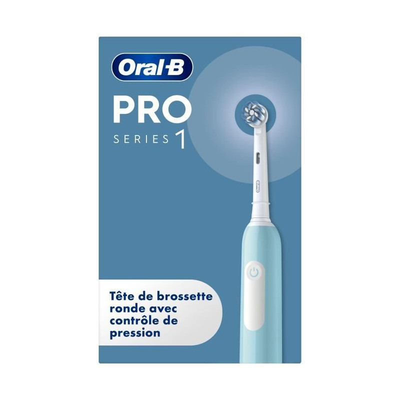 Electric toothbrush - ORAL-B Pro 1 - Sensitive Clean - Blue