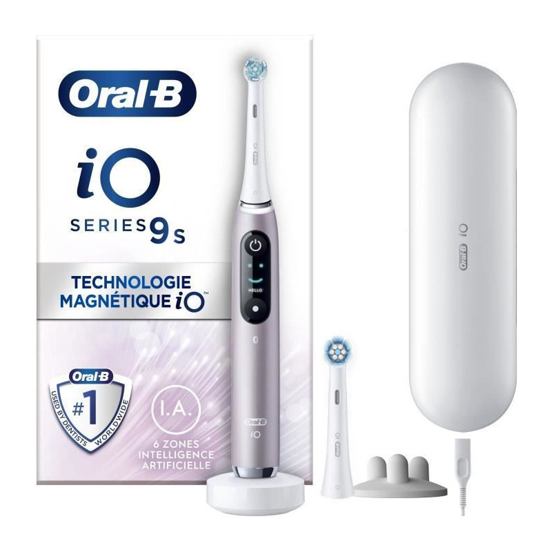 Toothbrushes - ORAL-B - iO9s Series - Rose Quartz (+1 refill) - Electr