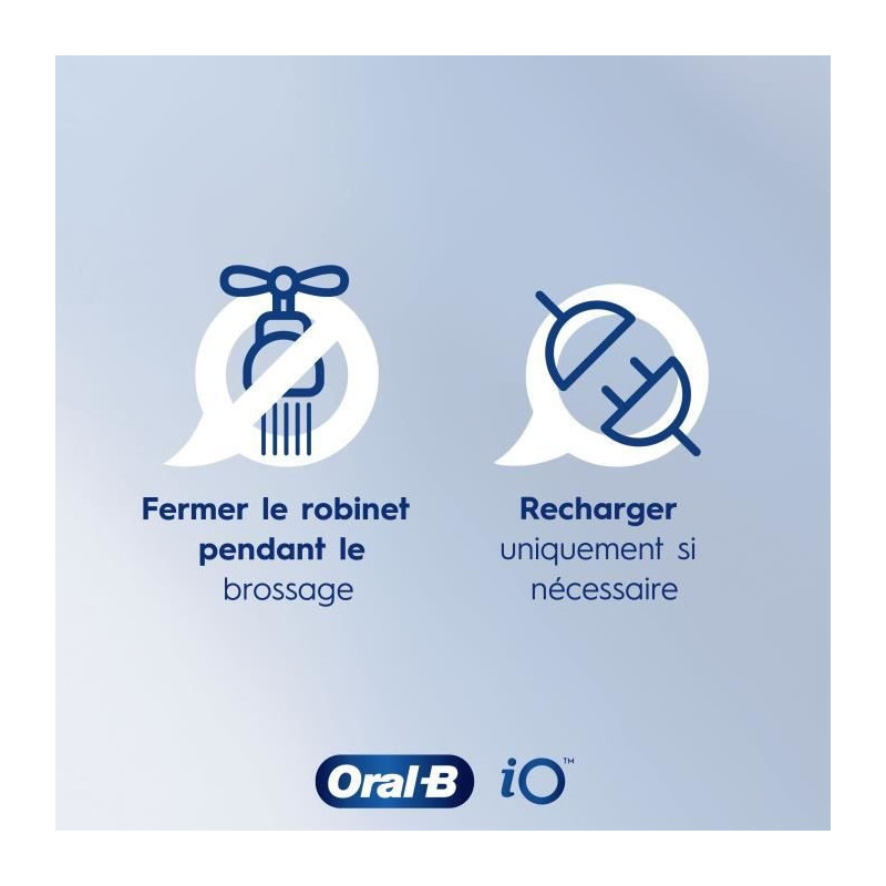 Oral -B io 9 - black electric teeth brush - Bluetooth connected, 1 bru