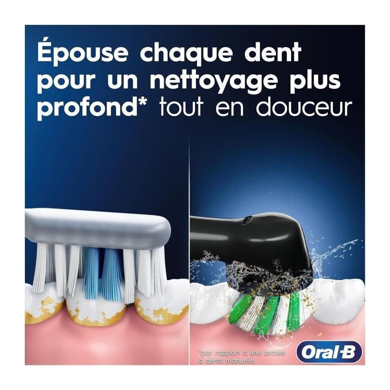 Oral-B Vitality Pro Electric Toothbrush Black, 1 Brush Head