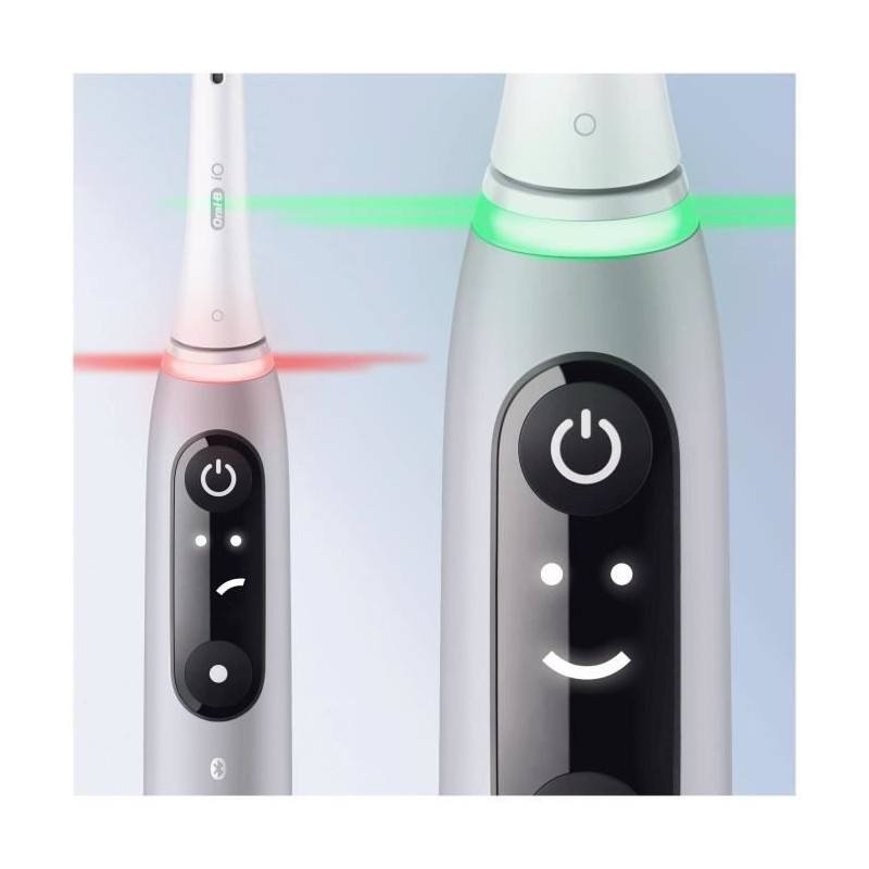 Oral-B iO 6S Gray Bluetooth Connected Electric Toothbrush, 2 Brush Hea