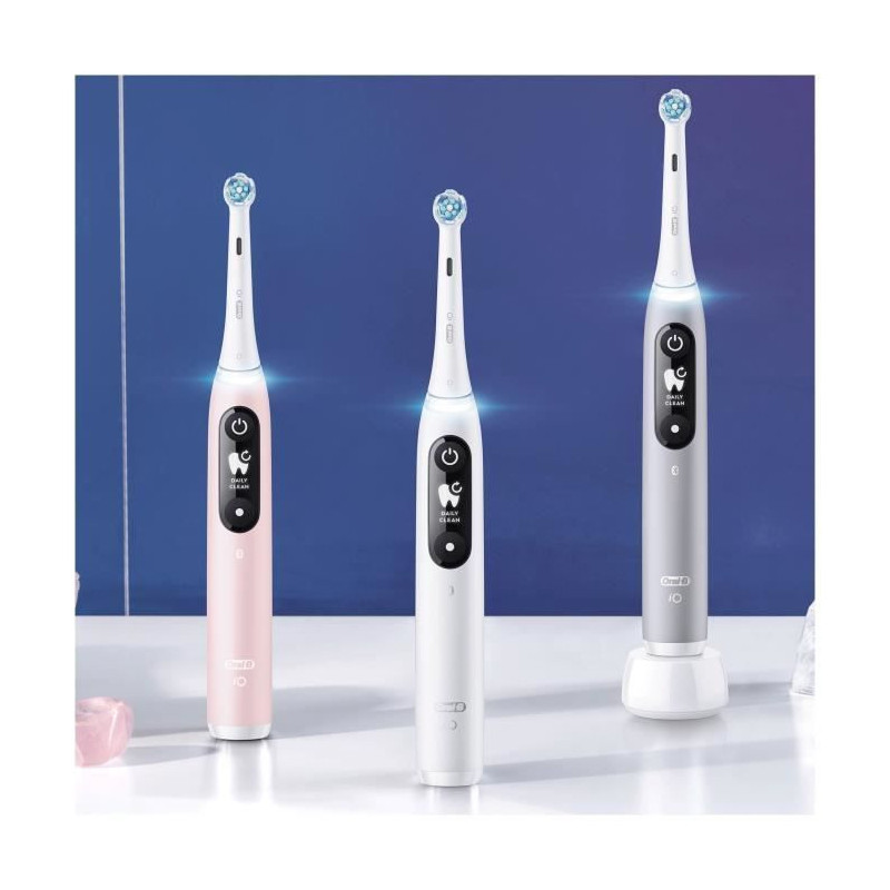 Oral-B iO 6S Gray Bluetooth Connected Electric Toothbrush, 2 Brush Hea