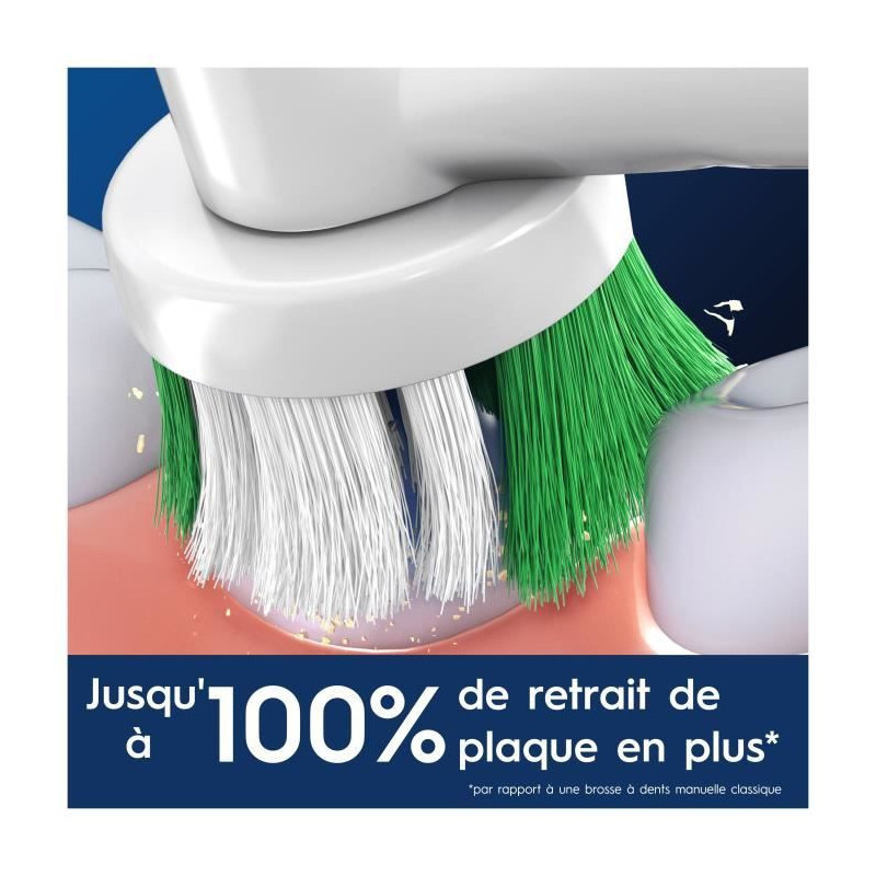 Oral-B Pro Precision Clean Toothbrush Heads, Pack of 4 Units