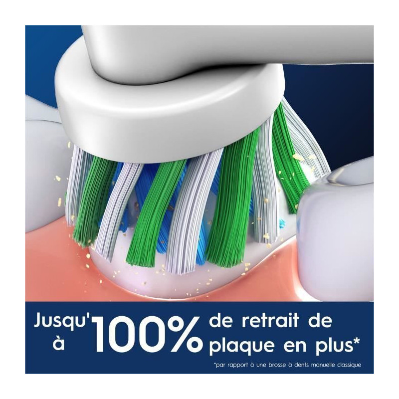 Brushes - ORAL-B - Pro Cross Action - For toothbrush - 4 units