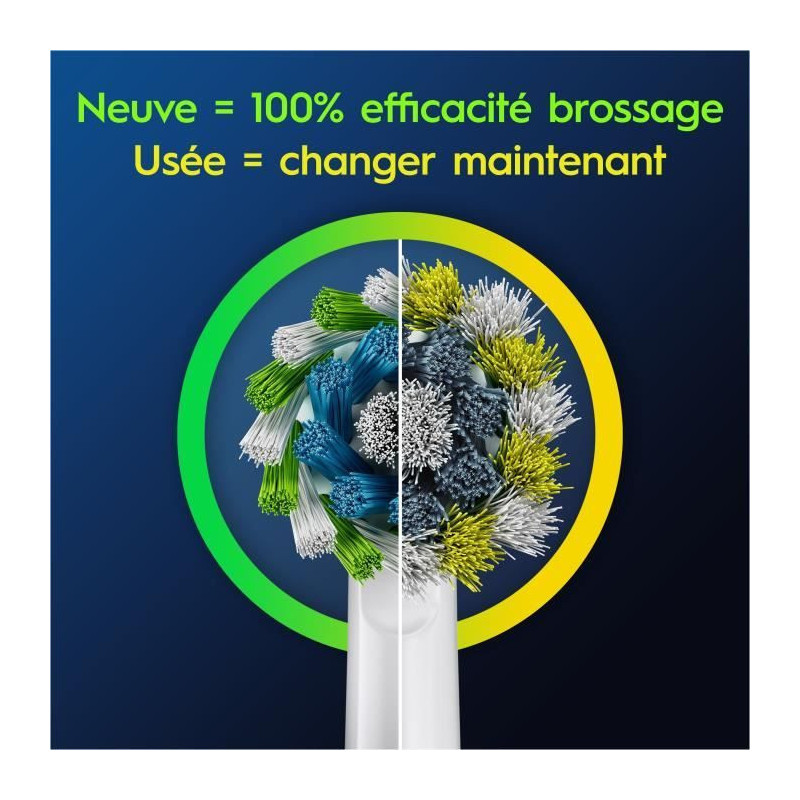 Brushes - ORAL-B - Pro Cross Action - For toothbrush - 4 units
