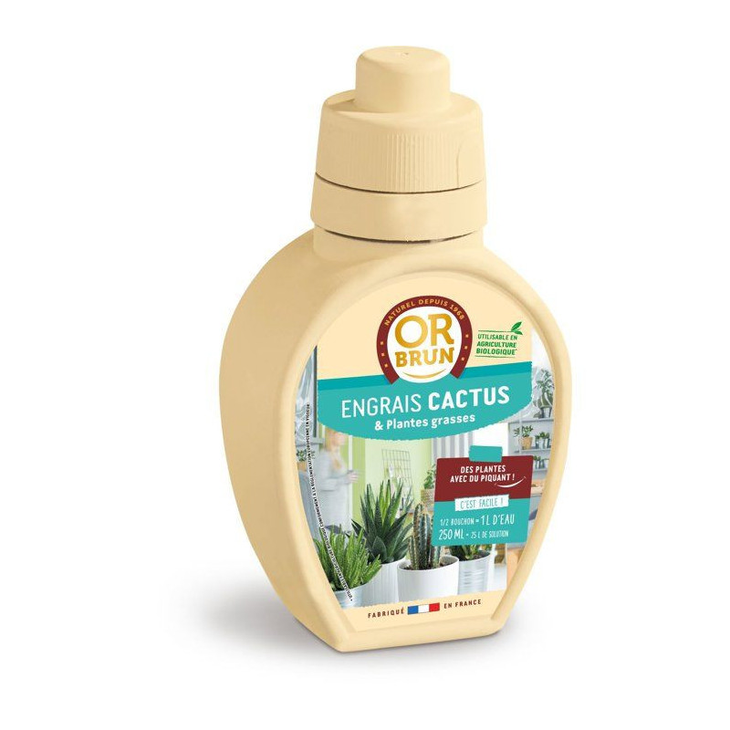 Gold brown Cactus fertilizer 250 ml
