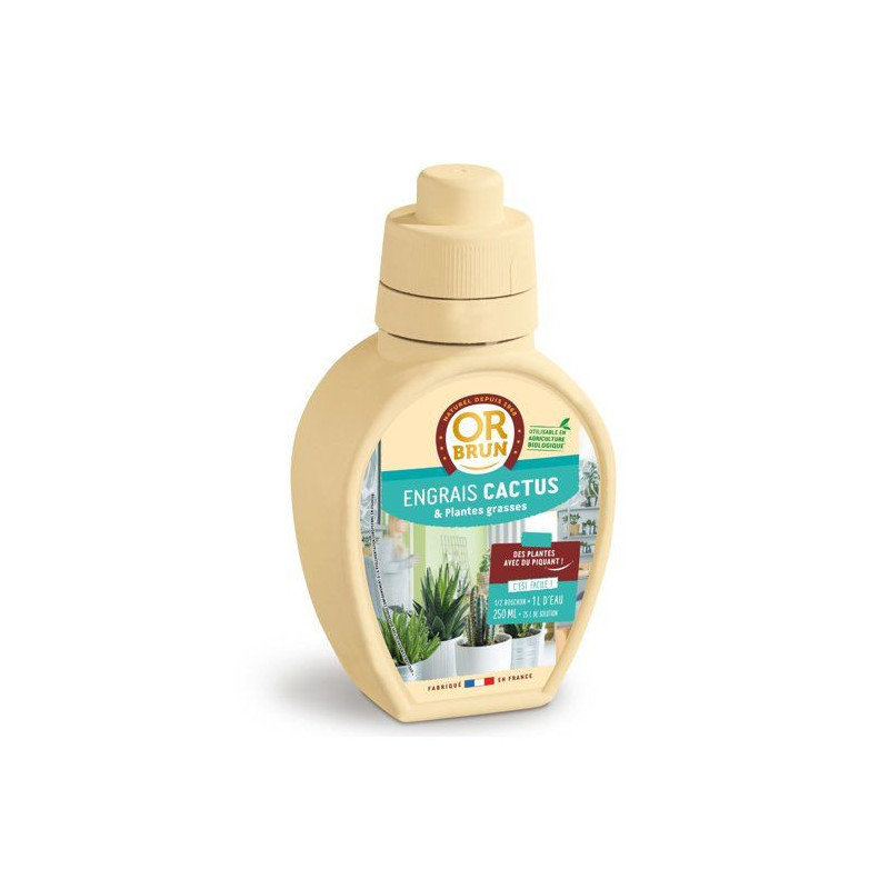 Gold brown Cactus fertilizer 250 ml