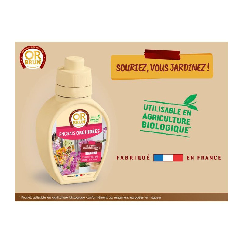 Gold Brown Orchid fertilizer 250 ml