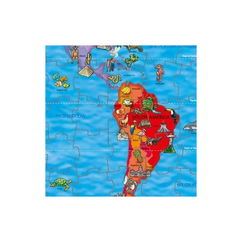 World Map - Puzzle - ORCHARD