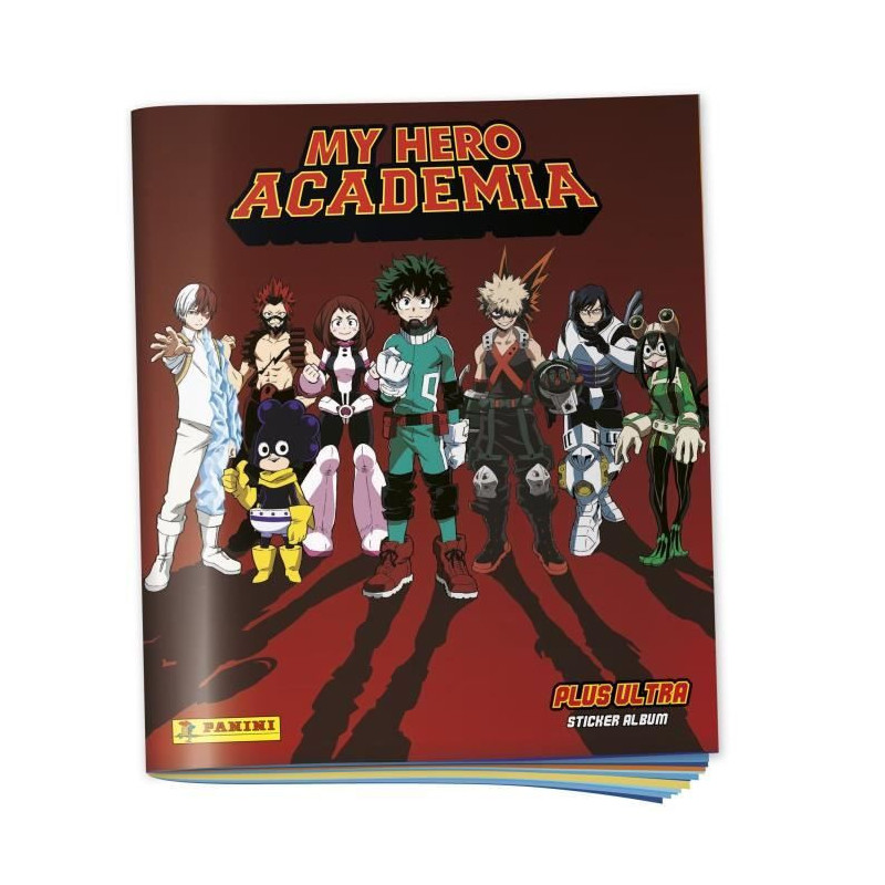 Album + card holder - PANINI - My Hero Academia - 200 stickers and 50