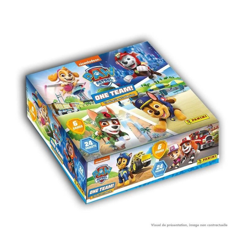 Card Box - PANINI - Paw Patrol 2 - 24 pockets (144 cards)