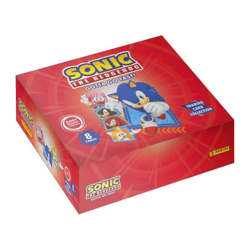 Box - PANINI - Sonic the Hedgehog Classic - 18 sleeves - 144 cards