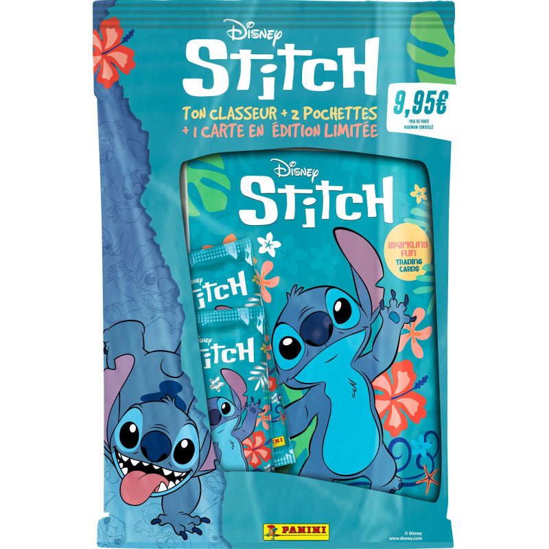 Collection starter pack - PANINI - STITCH TC - 1 binder + 2 pockets -