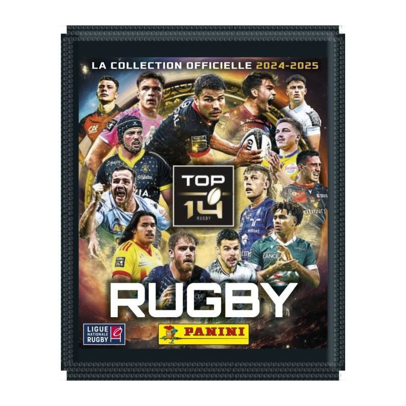 Starter Pack - PANINI - Rugby Top 14 2024-2025 - Album - 2 sleeves - 2