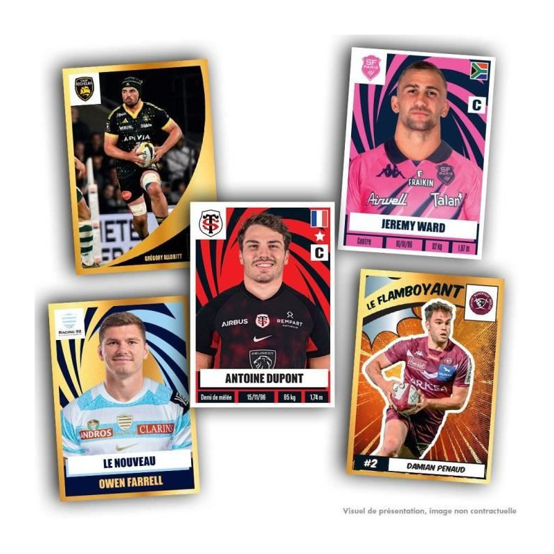 Starter Pack - PANINI - Rugby Top 14 2024-2025 - Album - 2 sleeves - 2