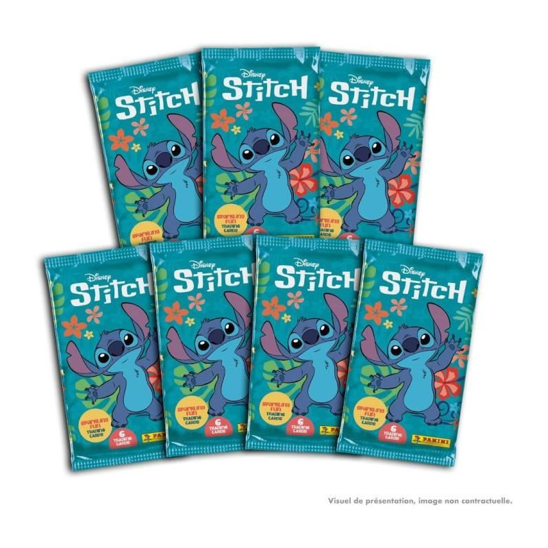 Metal box - PANINI - STITCH TC - 7 pockets - 42 cards