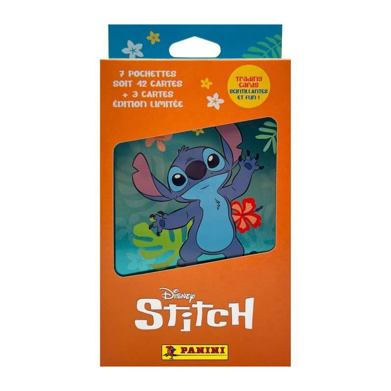 Metal box - PANINI - STITCH TC - 7 pockets - 42 cards
