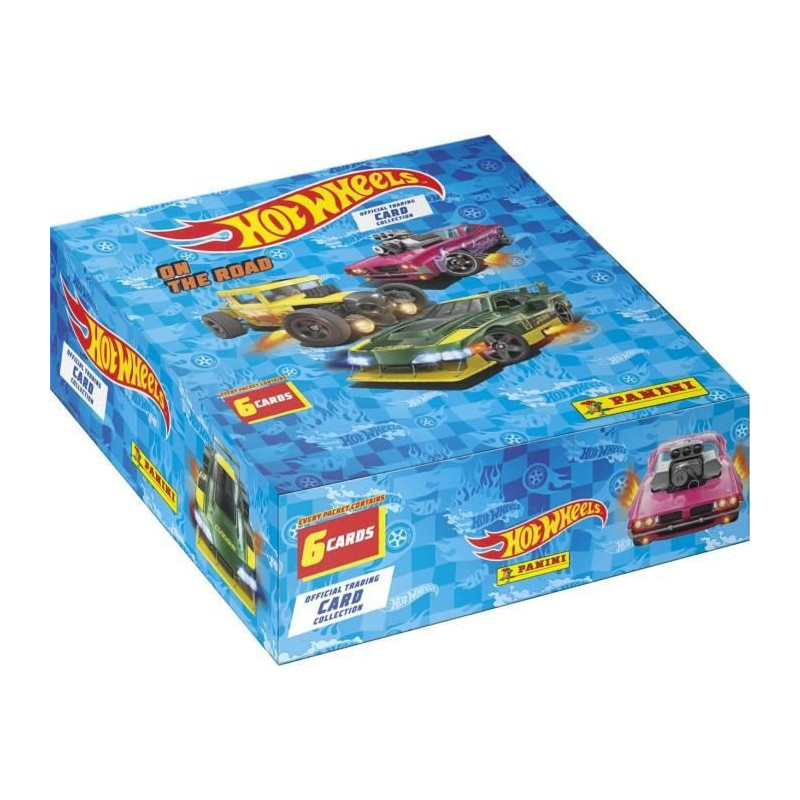 Sticker Box - PANINI - Hot Wheels TC - 24 sleeves - 1 limited edition