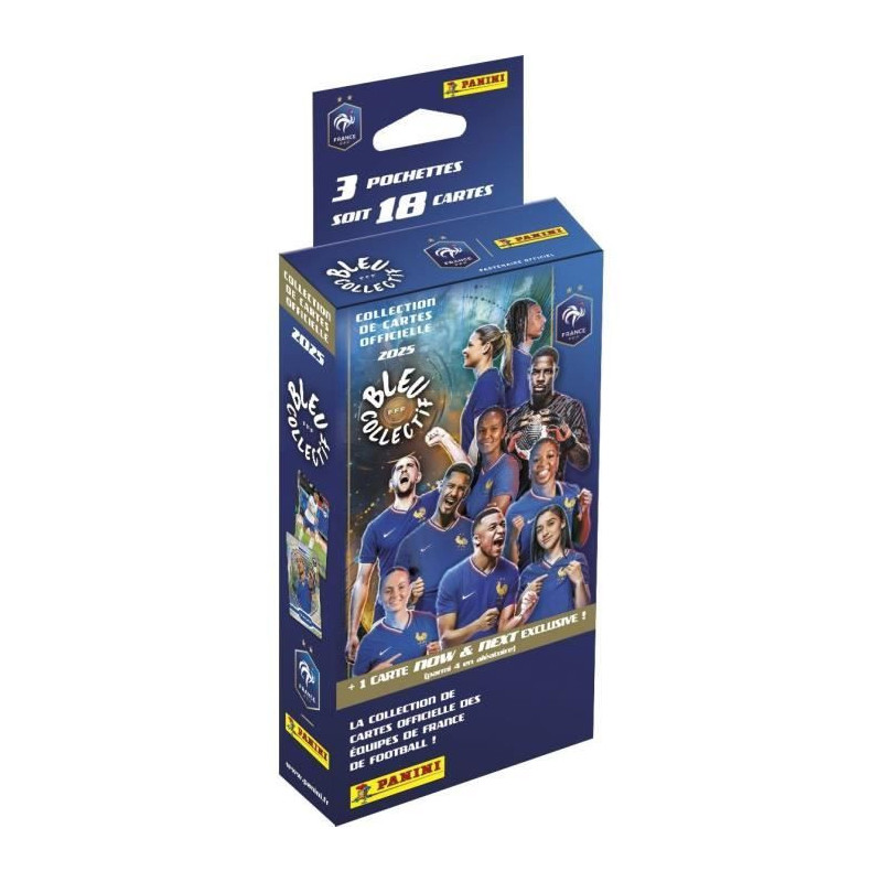 Blister - PANINI - FOOTBALL FEDERATION 2025 TC - 3 sleeves + 1 free -