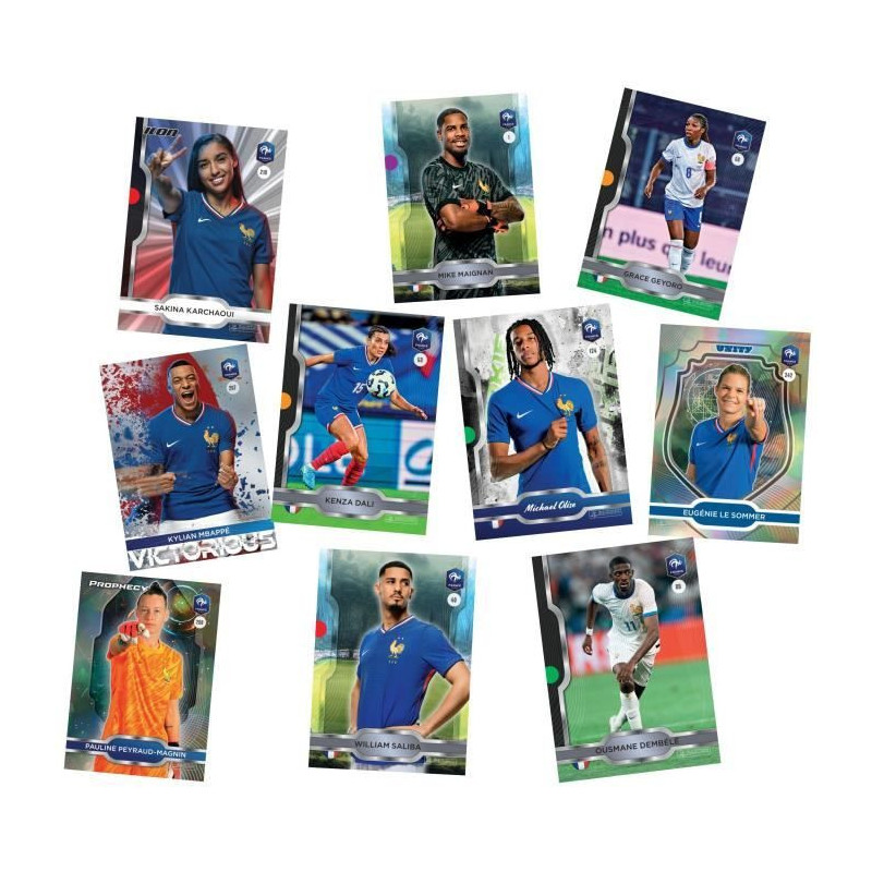 Blister - PANINI - FOOTBALL FEDERATION 2025 TC - 3 sleeves + 1 free -
