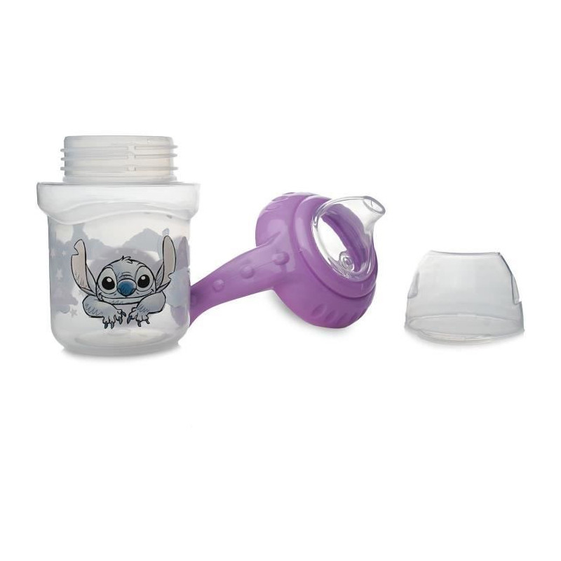 Cup with handles - THERMOBABY - 250 ml - Silicone spout - Lilo & Stitc