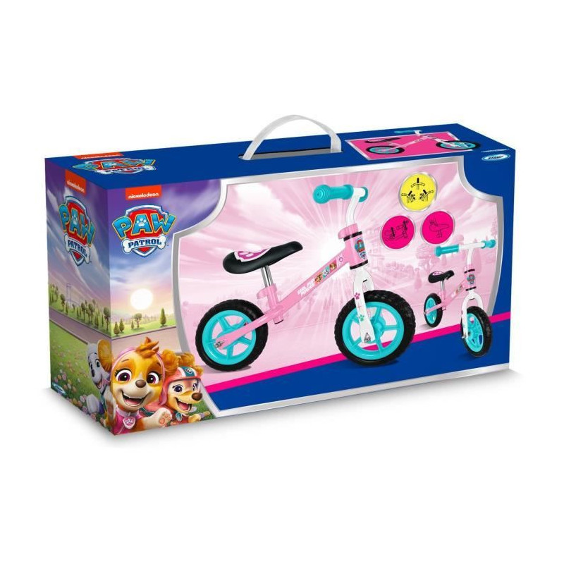 Balance bike - PAW PATROL - Pink