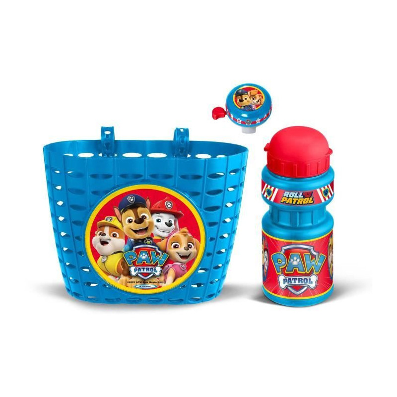 Fun set including a basket + a can + a bell - PAW PATROL - PAW PATROL