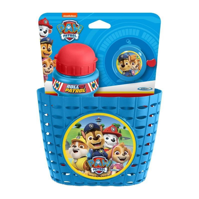 Fun set including a basket + a can + a bell - PAW PATROL - PAW PATROL