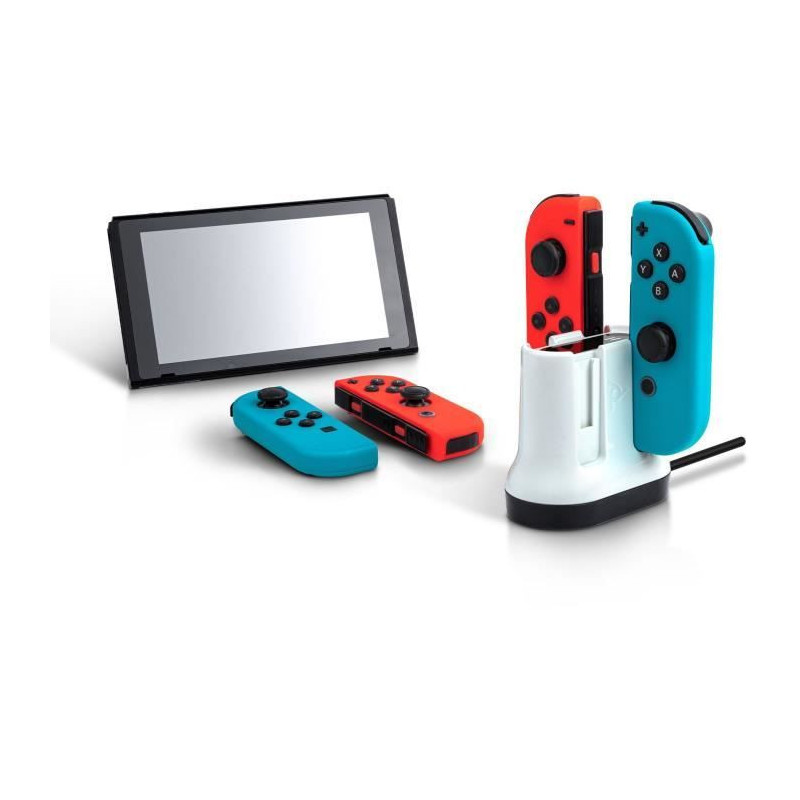 Charger - PDP - For 2 pairs of Nintendo Switch Joy-Con controllers - W