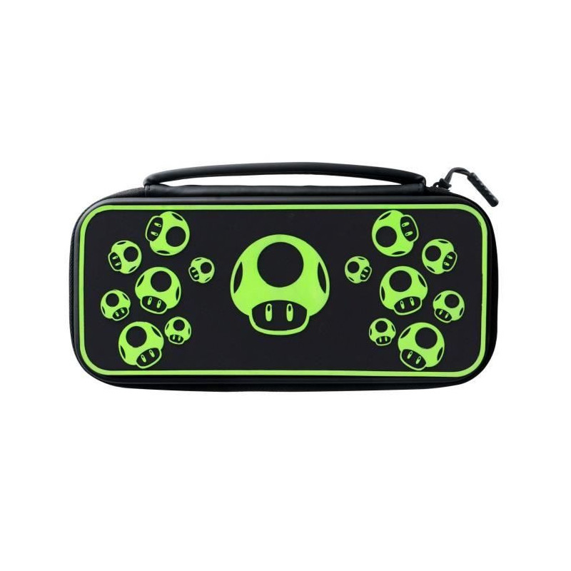 Carrying case - PDP - 1 UP Glow In The Dark - Nintendo Switch - Black